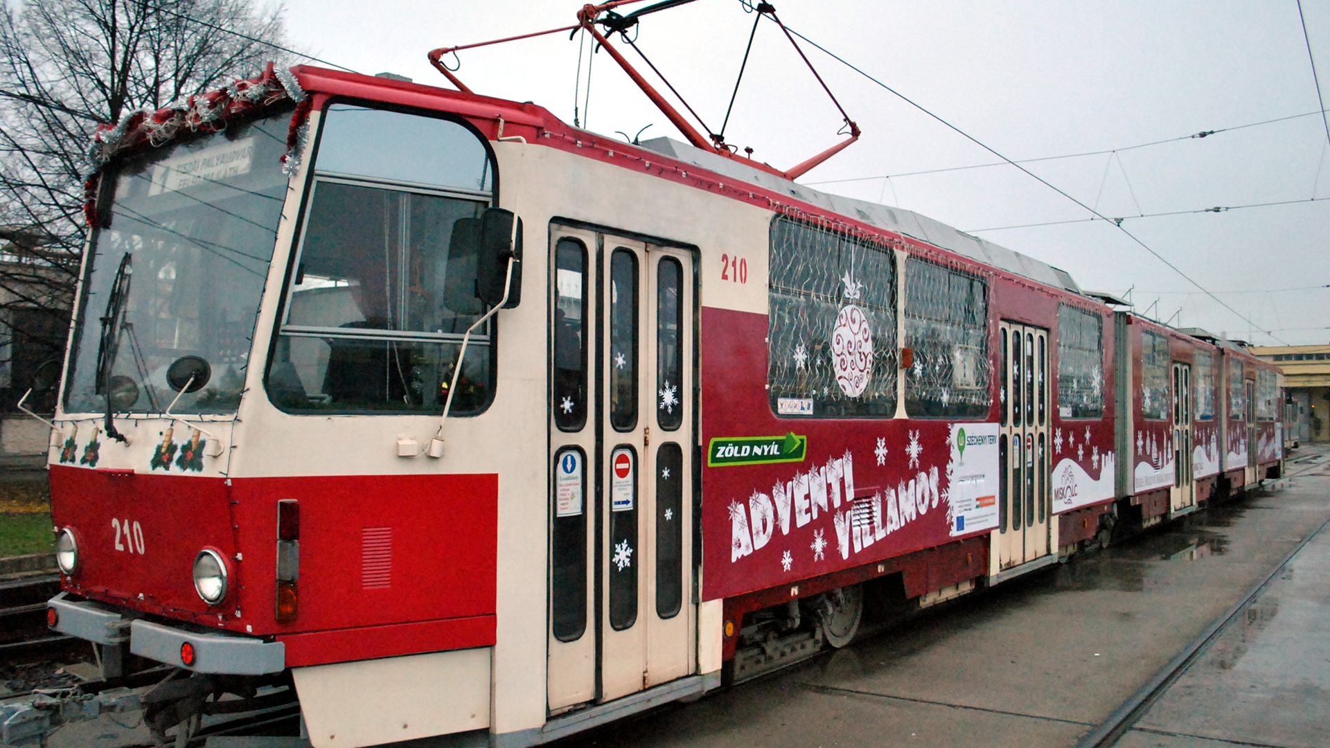 Adventi villamos 2012