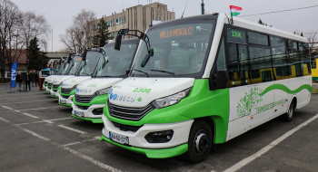 CNG midibuszokkal bővült az MVK flottája 